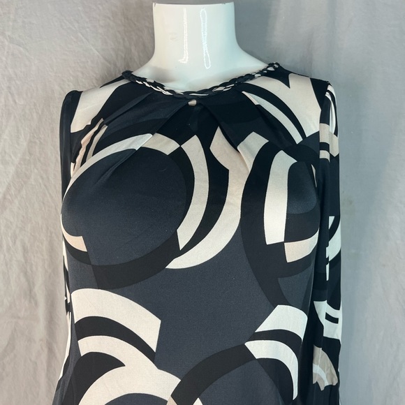 Banana Republic XS Dress Geometric Mini Pockets - Picture 3 of 14